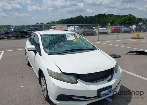 2014 Honda Civic Lx из США, поврежденный, VIN 19XFB2F53EE028120